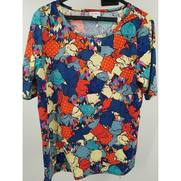 LuLaRoe‎ Womens Disney Nightmare Before Christmas Oogie Boogie Top  XL - Picture 2 of 6